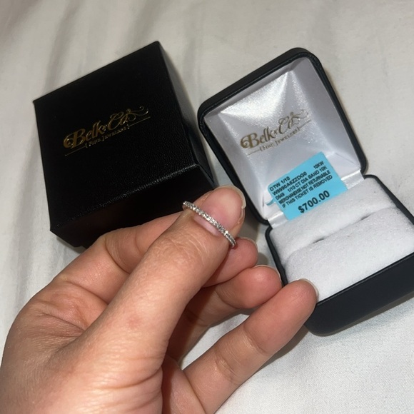 Eternity Genuine Diamond Wedding Band - Picture 6 of 14